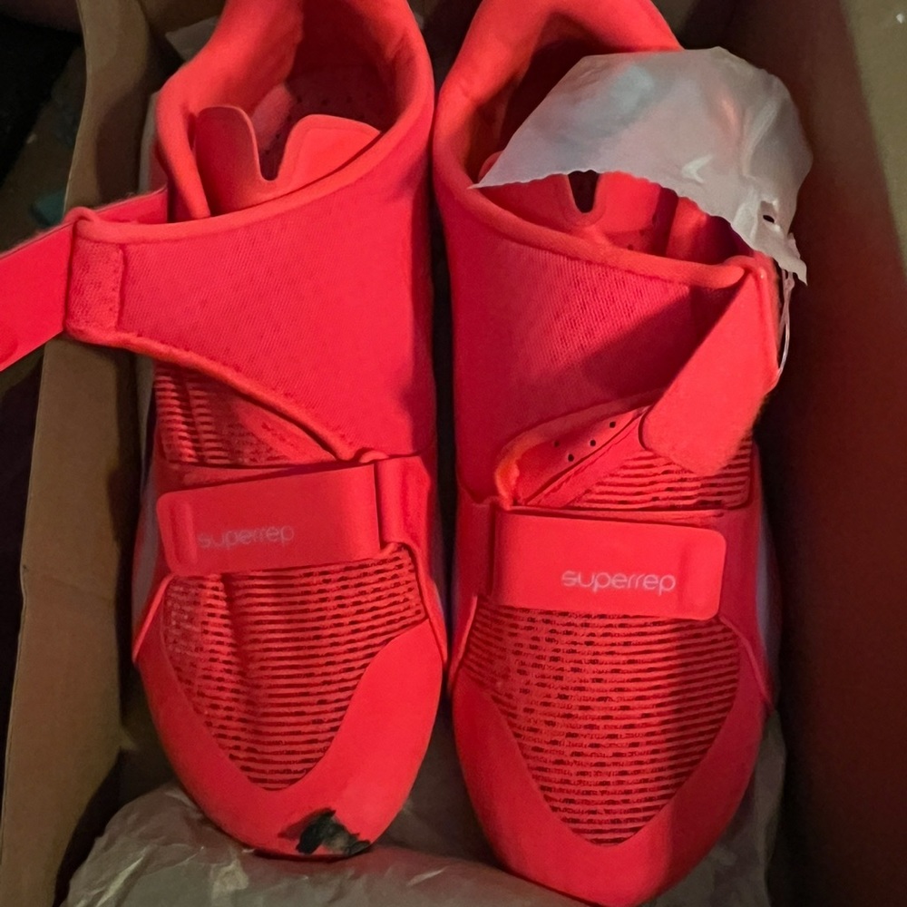 Authentic New In Box Nike SuperRep Bright Red Training Shoes (Size 8.5)